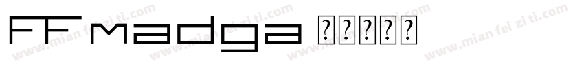 FF madga字体转换